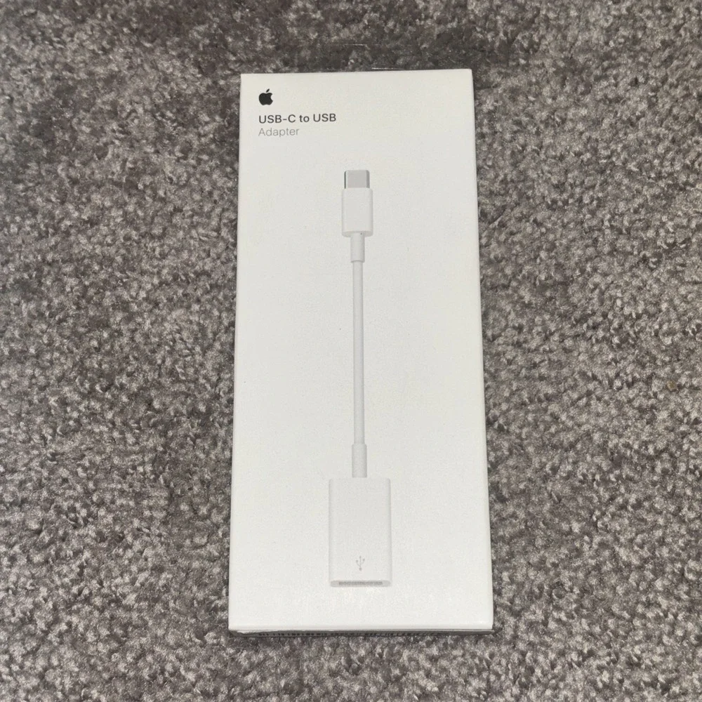 Apple USB-C to USB Adapter - Official Apple - Brand New - 6.1in - MW5L3AM/A